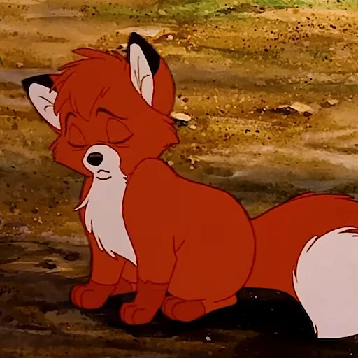 🙄 Стикер «cute Tod» для Telegram
