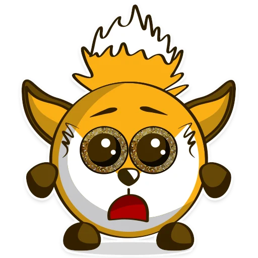 😱 Стикер «Foxy» для Telegram