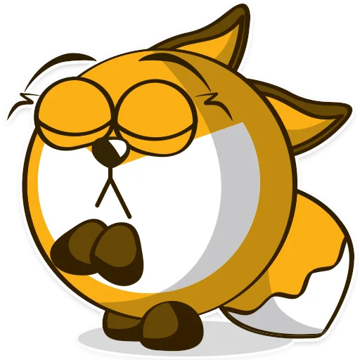 😠 Стикер «Foxy» для Telegram