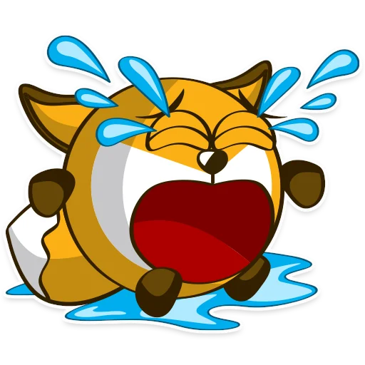 😭 Стикер «Foxy» для Telegram