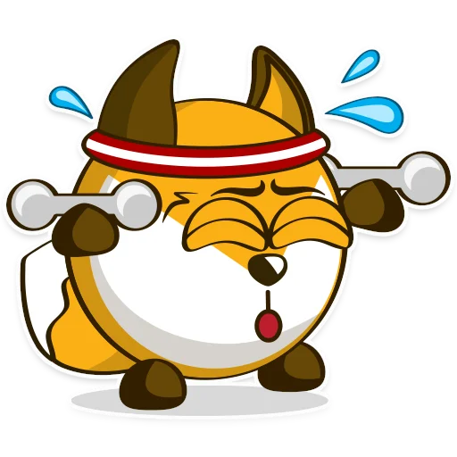 💪 Стикер «Foxy» для Telegram