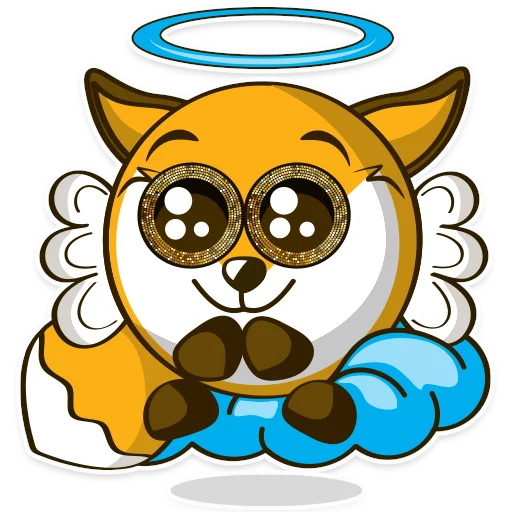 😇 Стикер «Foxy» для Telegram