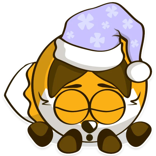 😴 Стикер «Foxy» для Telegram