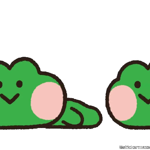 🐛 Стикер «Cute vibes» для Telegram