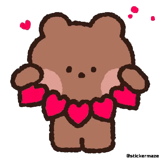 💗 Стикер «Cute vibes» для Telegram