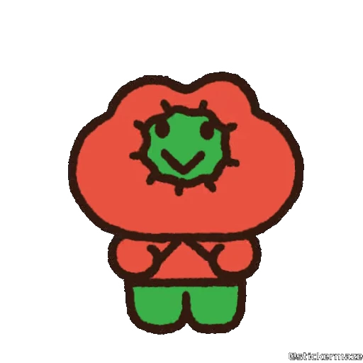 🙈 Стикер «Cute vibes» для Telegram