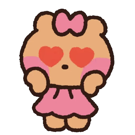😍 Стикер «Cute vibes» для Telegram