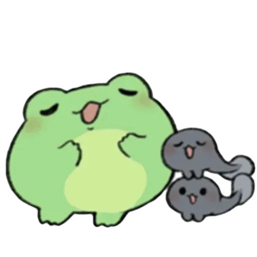 🧑‍🎤 Стикер «Cute Froggy» для Telegram