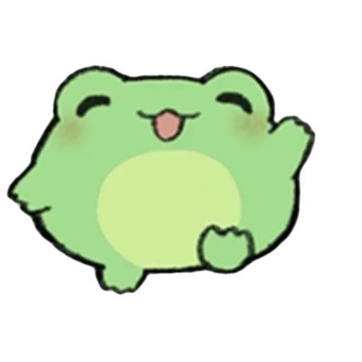 👋 Стикер «Cute Froggy» для Telegram