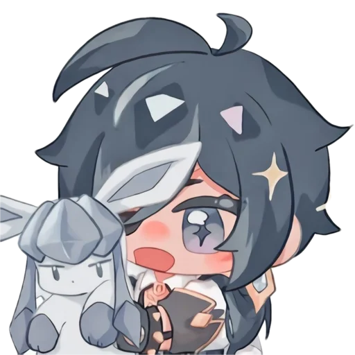 😲 Стикер «Cute Genshin» для Telegram