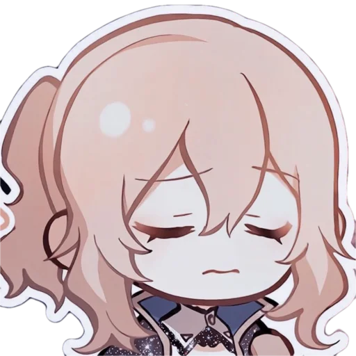 😔 Стикер «Cute Genshin» для Telegram