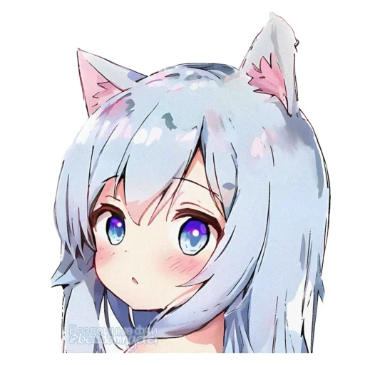 😳 Стикер «Cute Art» для Telegram