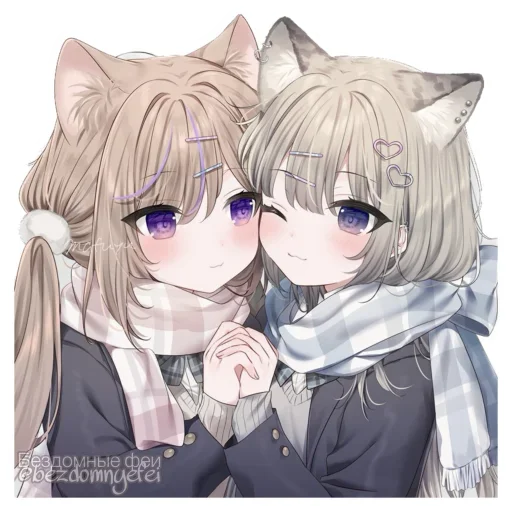 Стикерпак Cute Art для Telegram