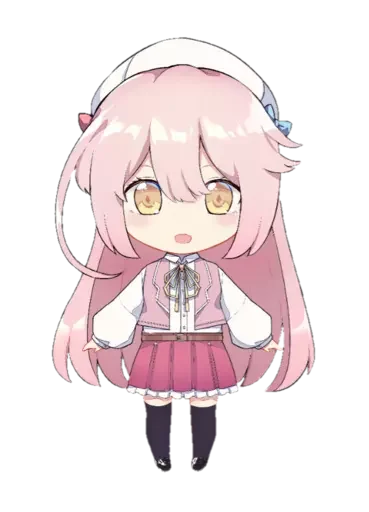 💝 Стикер «Cute girl» для Telegram