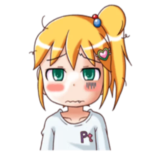 😕 Стикер «Girlscute» для Telegram