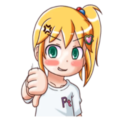 👎 Стикер «Girlscute» для Telegram