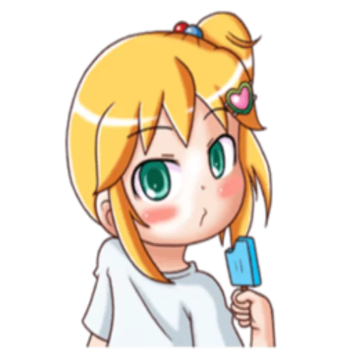 😕 Стикер «Girlscute» для Telegram