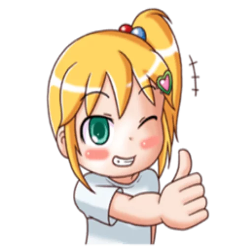 👍 Стикер «Girlscute» для Telegram