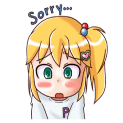 😪 Стикер «Girlscute» для Telegram