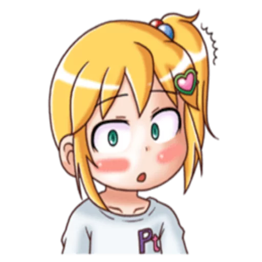 😧 Стикер «Girlscute» для Telegram