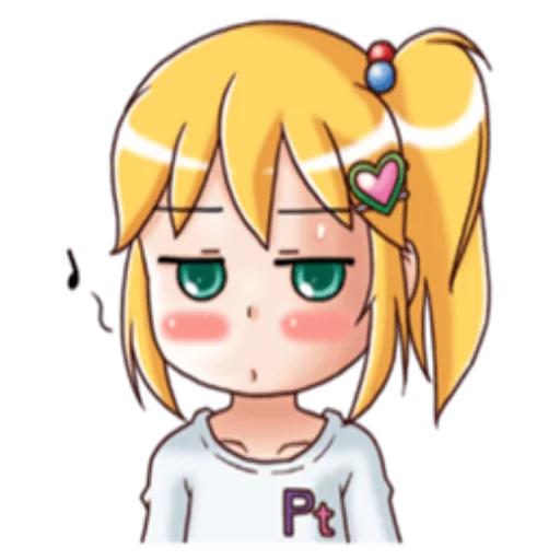 😒 Стикер «Girlscute» для Telegram