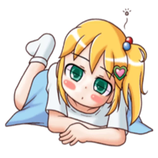 😐 Стикер «Girlscute» для Telegram