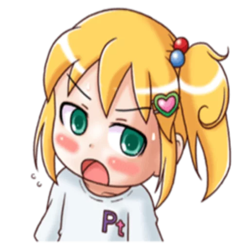 😒 Стикер «Girlscute» для Telegram