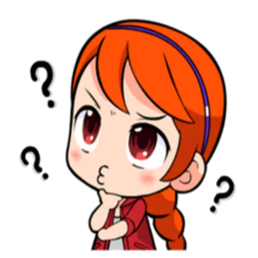 ❓ Стикер «Girlscute» для Telegram