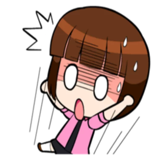 😨 Стикер «Girlscute» для Telegram