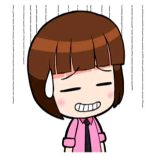 😅 Стикер «Girlscute» для Telegram