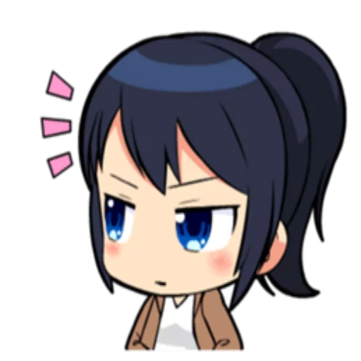😐 Стикер «Girlscute» для Telegram