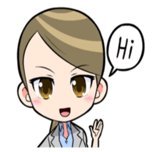👋 Стикер «Girlscute» для Telegram