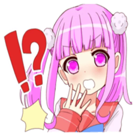 ⁉ Стикер «Girlscute» для Telegram
