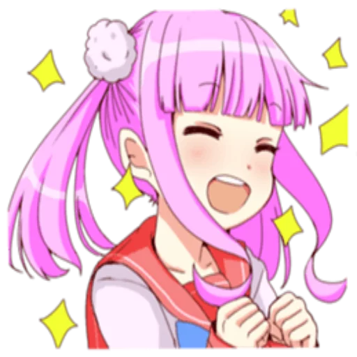 😄 Стикер «Girlscute» для Telegram