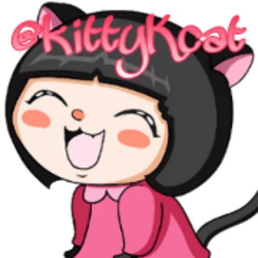 ℹ Стикер «Girlscute» для Telegram