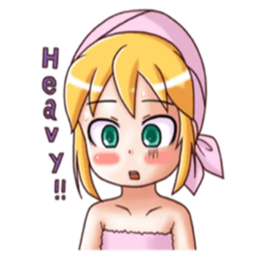 😮 Стикер «Girlscute» для Telegram