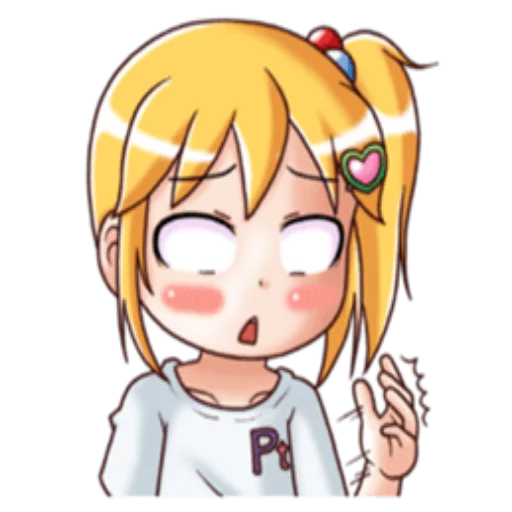 😦 Стикер «Girlscute» для Telegram