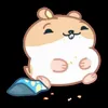 Стикер 32 ʚ Cute Hamsters