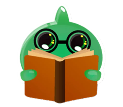 📖 Стикер «Cute and adorable jelly» для Telegram