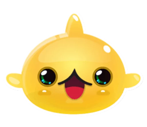 😀 Стикер «Cute and adorable jelly» для Telegram