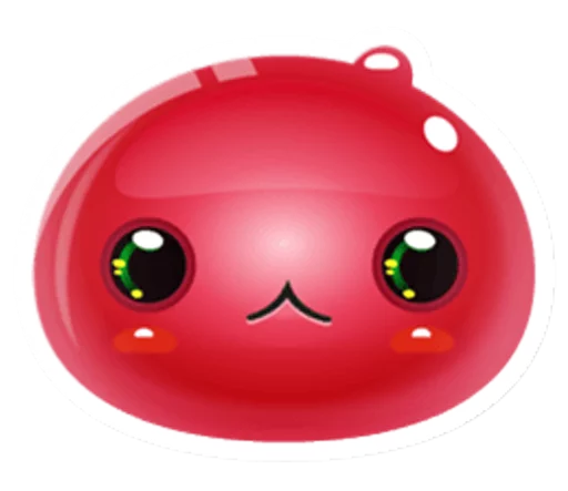🙁 Стикер «Cute and adorable jelly» для Telegram