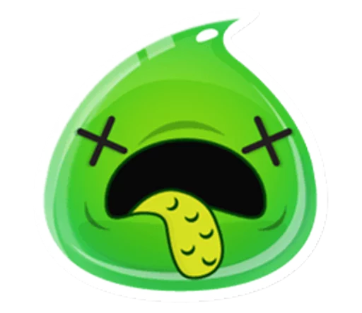 😵 Стикер «Cute and adorable jelly» для Telegram