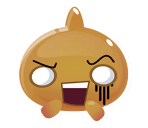 😱 Стикер «Cute and adorable jelly» для Telegram