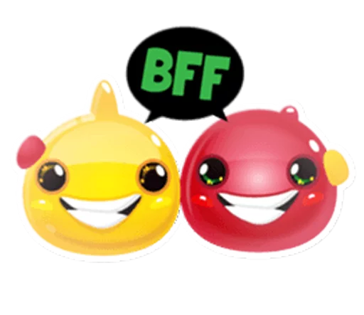 😀 Стикер «Cute and adorable jelly» для Telegram