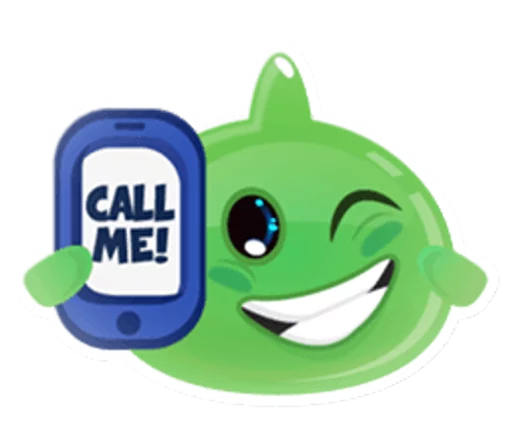 🤙 Стикер «Cute and adorable jelly» для Telegram