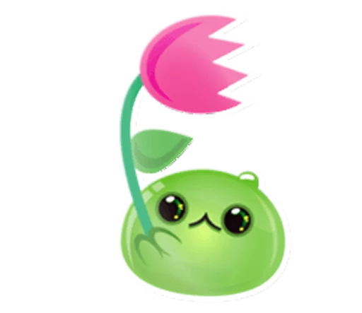 🌹 Стикер «Cute and adorable jelly» для Telegram