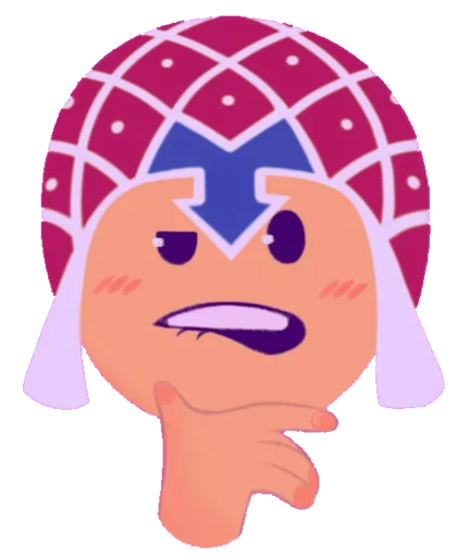 🤔 Стикер «JoJo_Emoji_» для Telegram