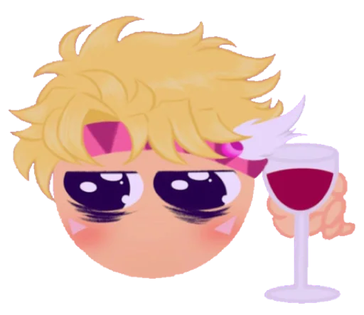 🍷 Стикер «JoJo_Emoji_» для Telegram