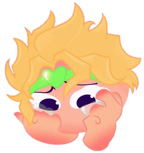 😢 Стикер «JoJo_Emoji_» для Telegram
