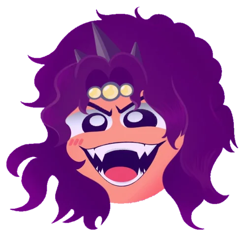 😈 Стикер «JoJo_Emoji_» для Telegram